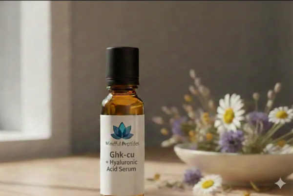 GHK-Cu 1.5% + Hyaluronic Acid Serum (10ml Roller Bottle)