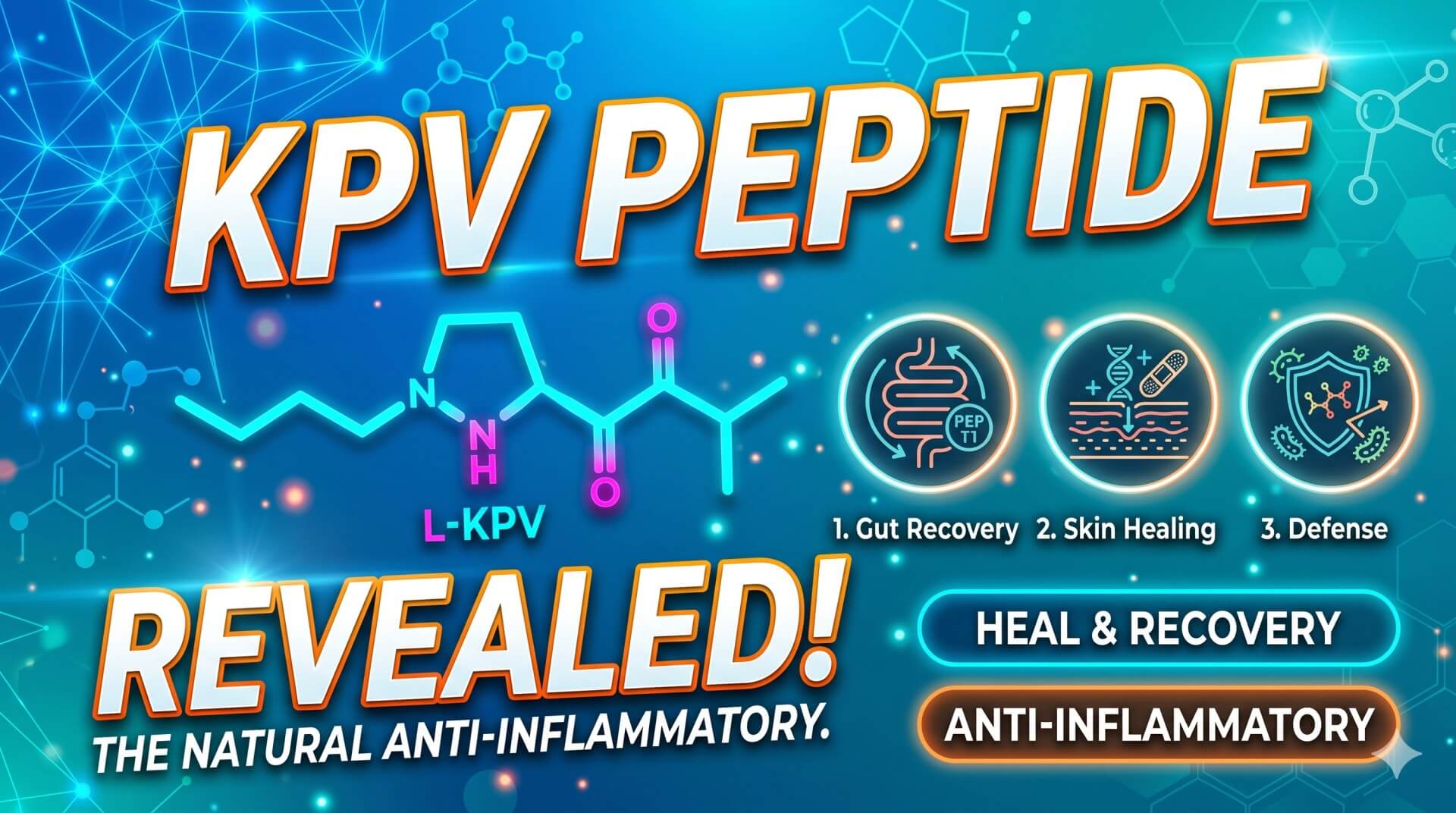 what is kpv peptide , kpv Dosage and kpv peptide benefits research peptide