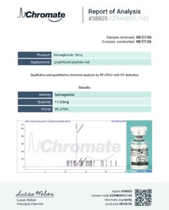 Semaglutide peptide 10mg (Sema 10) – Lab Grade | Buy USA research peptide